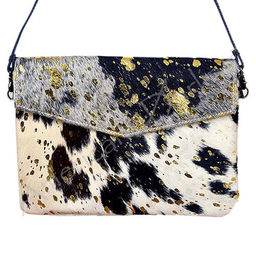 American Darling Envelope Hair on Genuine Leather Western Women Bag Handbag Purse | for Cute